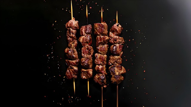 Free meat food cooking illustration