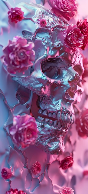 Free backgrounds flower anatomy illustration