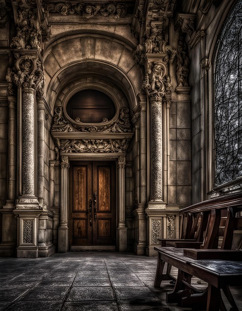 Free ai generated hall hallway illustration