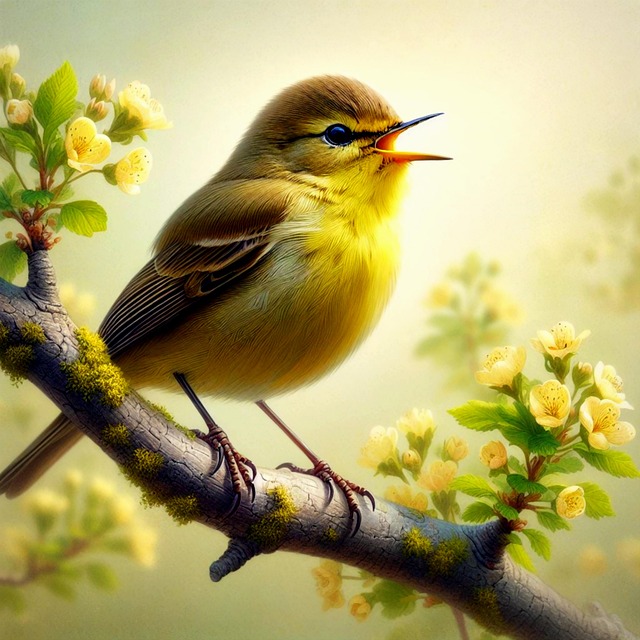 Free frühling singvogel wildvogel illustration