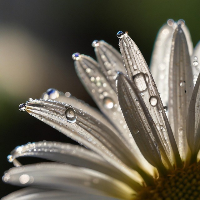 Free petals macro dewdrop illustration