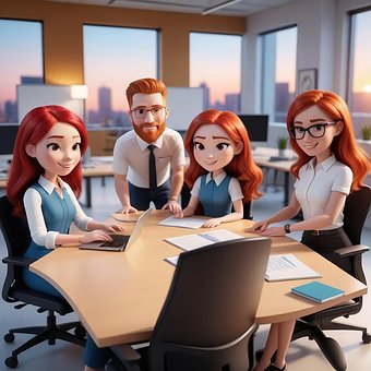 Equipo, Colaboración, Oficina, Grupo
