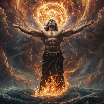 Free Ai Generated God illustration and picture