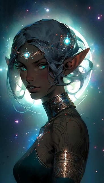 Free ai generated woman princess illustration