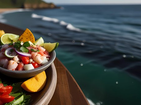 Free Ceviche Shrimp photo and picture