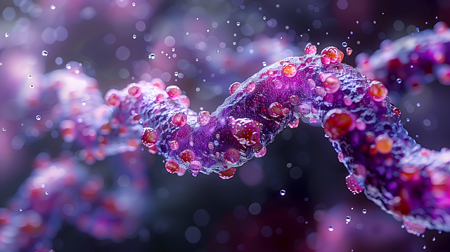 Download free HD stock image of Ai Generated Virus Free ai generated virus macro illustration