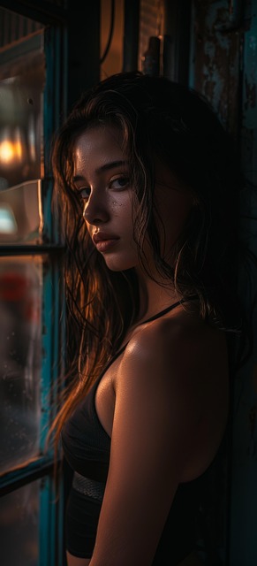 Free ai generated woman beauty illustration