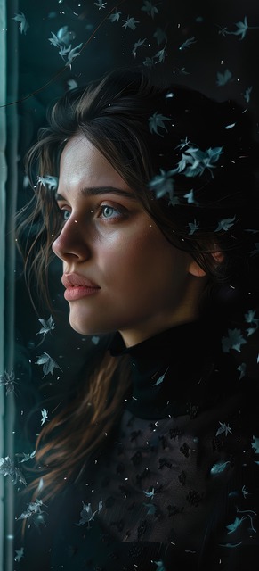 Free ai generated woman beauty illustration