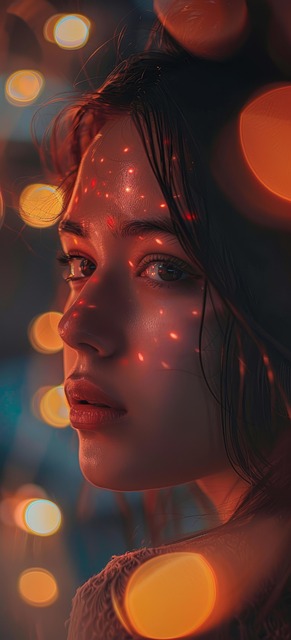 Free ai generated woman beauty illustration