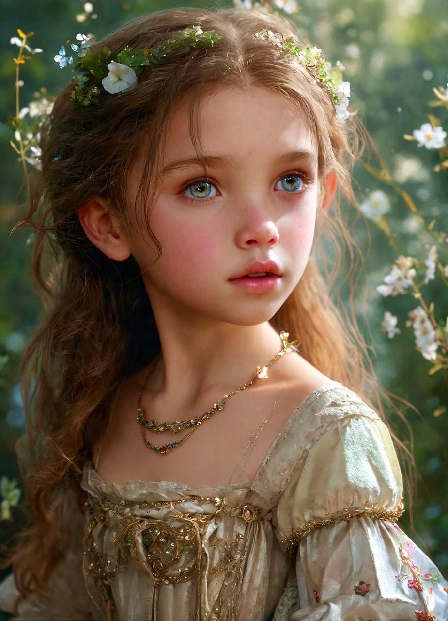 Download Ai Generated Little Girl Royalty Free Stock Illustration 