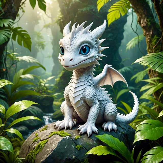 Free jungle fiction nature illustration