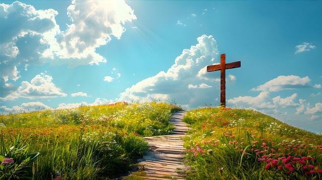 Ai Generado, Jesús, Cruzar, Iglesia, Fe