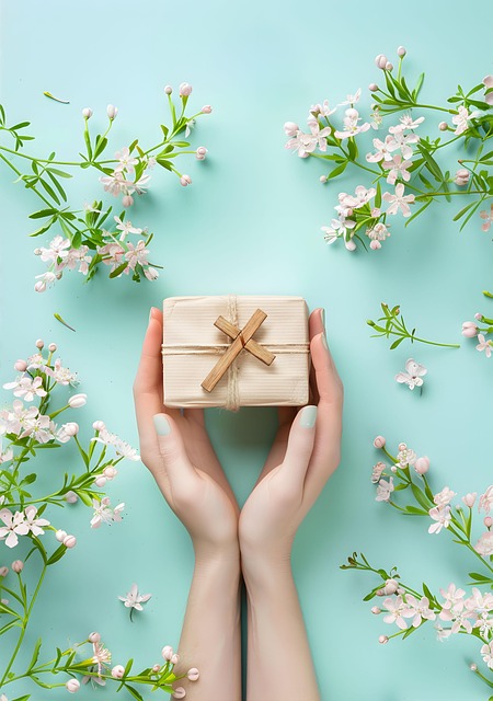 Free ai generated gift box illustration