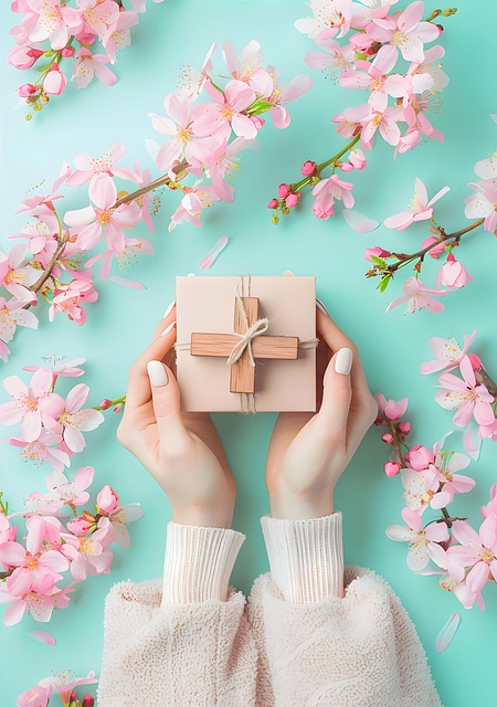 Free ai generated gift box illustration