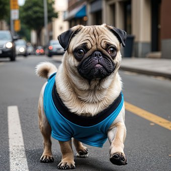 Free Ai Generated Dog illustration and picture