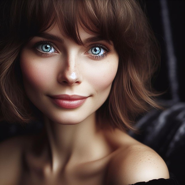 Free ai generated woman portrait illustration