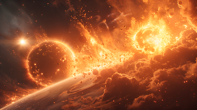 Download free HD stock image of Ai Generated Planet Free ai generated planet world illustration