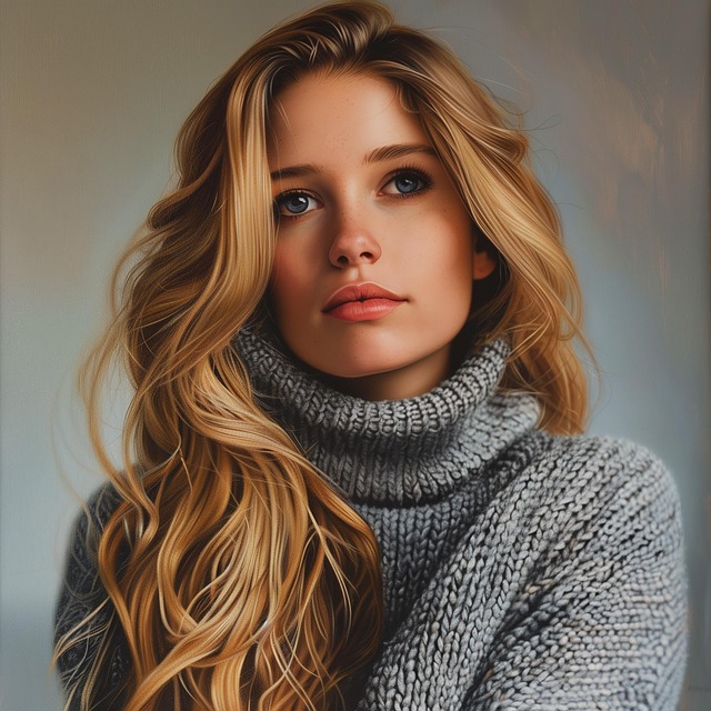 Free ai generated woman beauty illustration