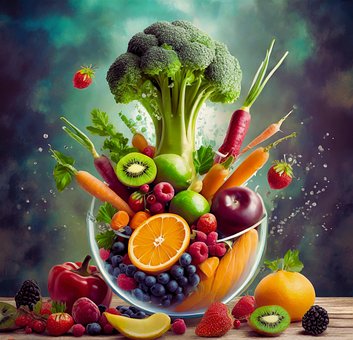 Ai Generado, Ensalada, Verde, Saludable
