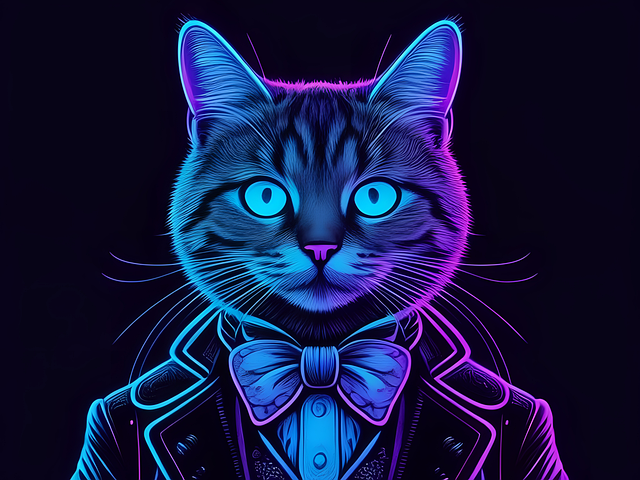 Free cat nature feline illustration