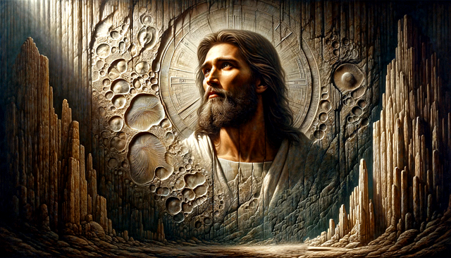 Free ai generated jesus history illustration