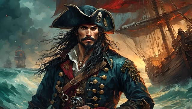 Download Pirate Ocean Piracy Royalty Free Stock Illustration Image