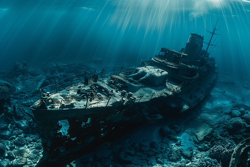 Free Boat Seabed illustration and picture