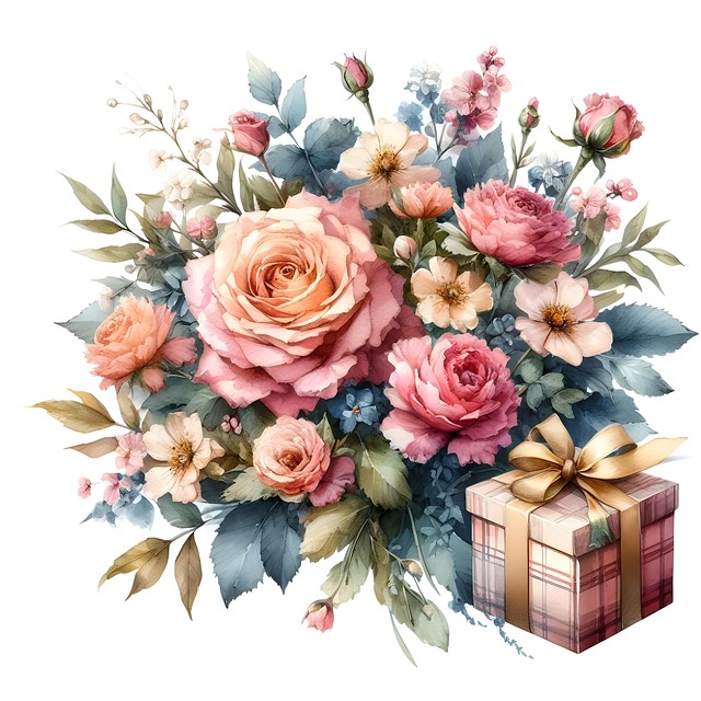 Regalo, Flores, Sorpresa, Regalos