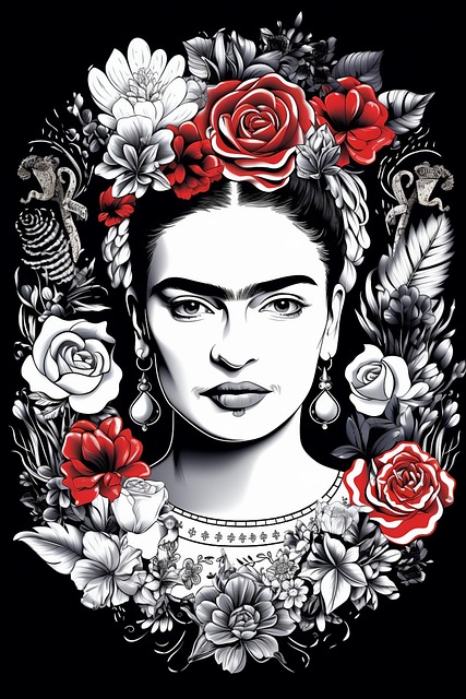 Free frida kahlo artist pictures illustration