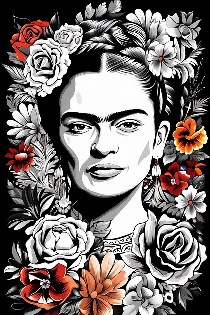 Free frida kahlo artist pictures illustration