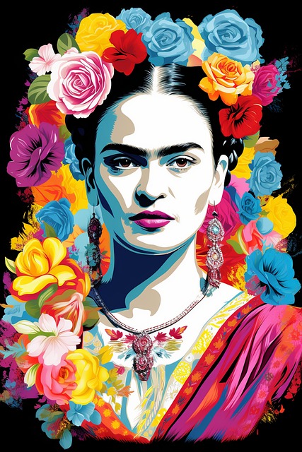 Free frida kahlo artist pictures illustration
