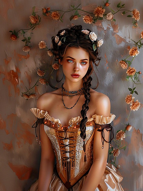 Rochie De Epoca, Natura, Corset