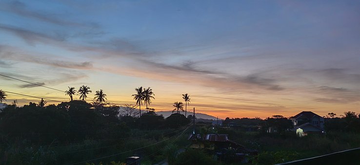 Natureza, Pôr Do Sol, Panorama, Floresta