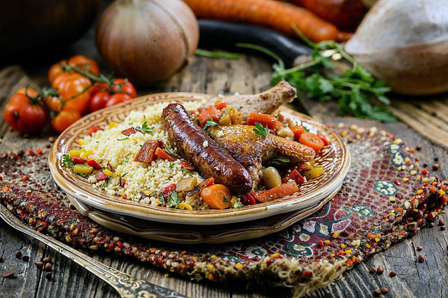 Free ai generated couscous semoule illustration