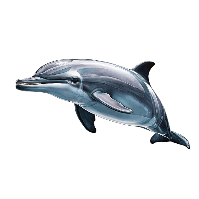 Free ai generated dolphin animal illustration