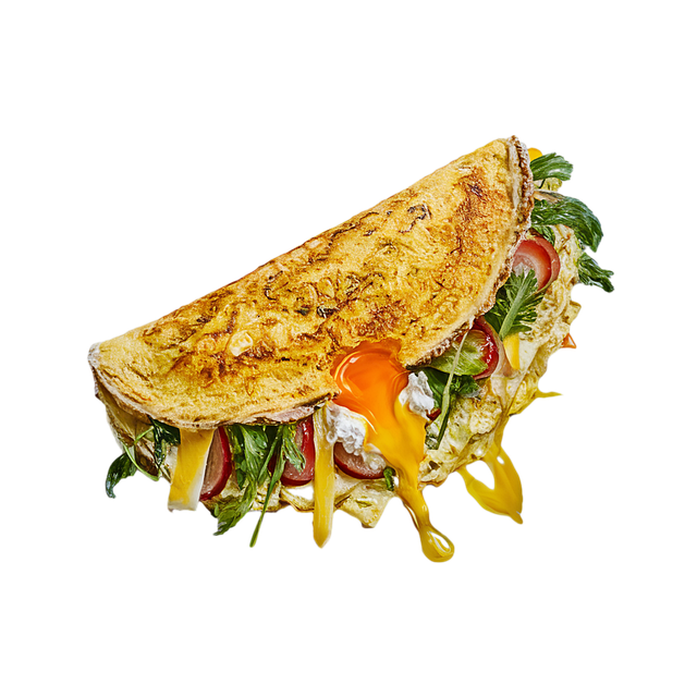 Free ai generated omelette food illustration