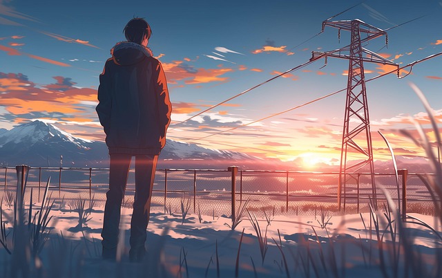 Free ai generated man morning illustration
