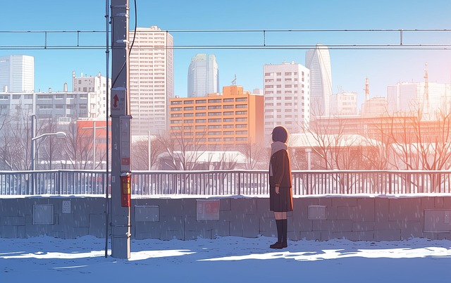 Download free HD stock image of Ai Generated Woman Free ai generated woman winter illustration