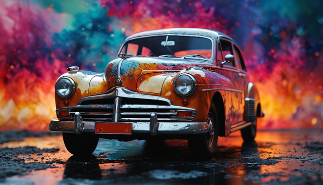 Free ai generated car vehicle illustration