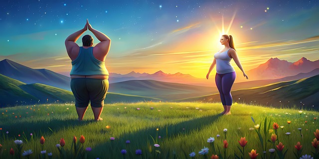Free ai generated yoga lifestyle illustration
