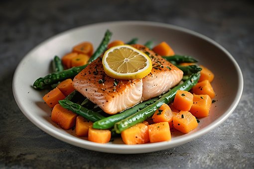 Free Ai Generated Salmon illustration and picture