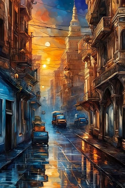 Free Oil Painting illustration and picture