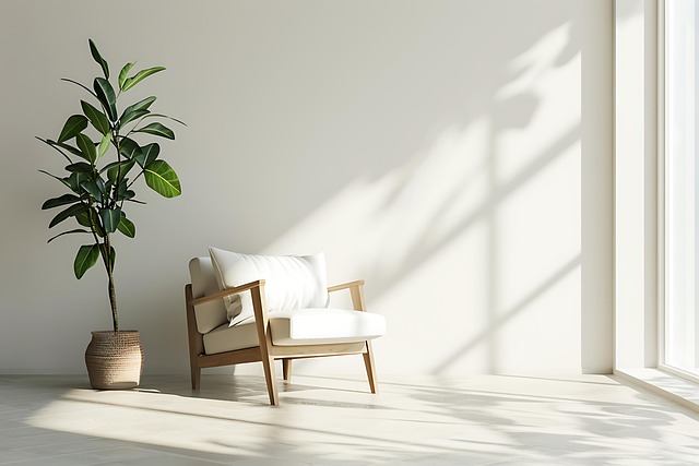 Free ai generated interior chair illustration