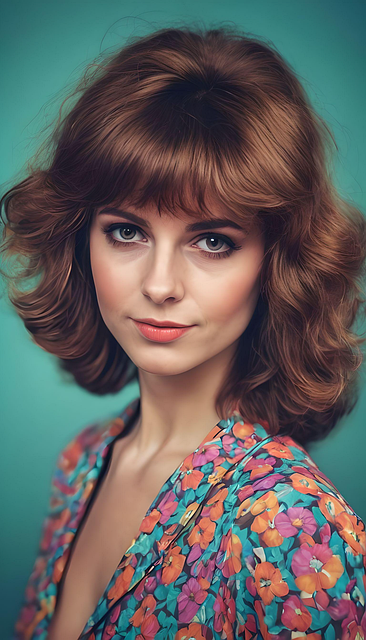 Ai Gegenereerd, Vrouw, Retro, Schoonheid