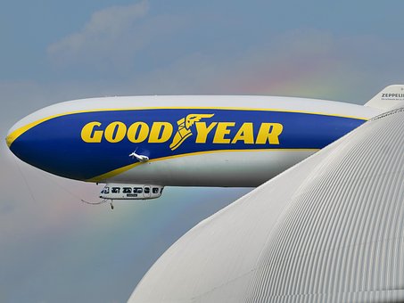 Zepelín, Dirigible, Aviación, Arcoíris