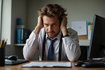 man, office, weary, stress, worker, corporate culture, burnout, bullying, burned down, disease, burn out, exhausted, done, despair, therapy, psychology, ai generated, stress, stress, stress, burnout, burnout, burnout, bullying, bullying, bullying, bullying, bullying, exhausted, psychology, psychology, psychology