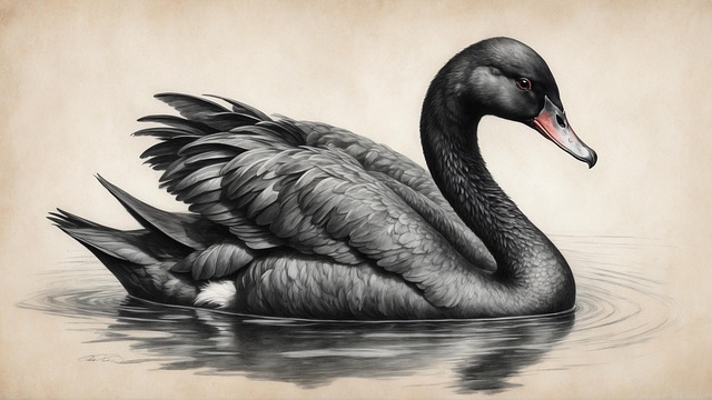 Free swan bird animal illustration