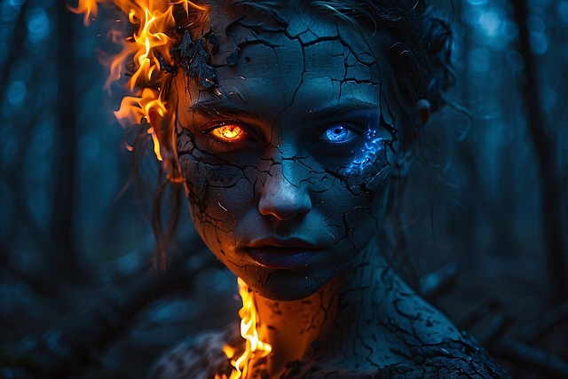 Free ai generated woman mysticism illustration