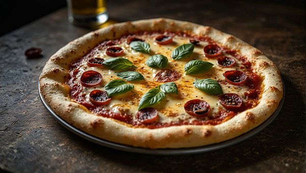 Free Pizza Meal illustration and picture
