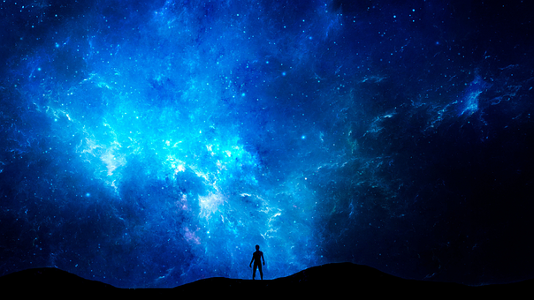 Free Space Galaxy illustration and picture